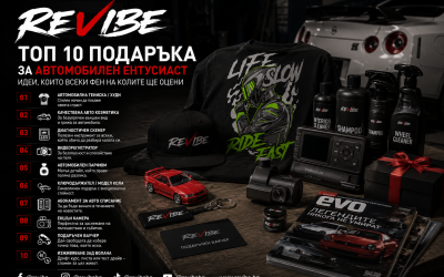 Топ 10 подаръка за автомобилен ентусиаст – идеи, които всеки фен на колите ще оцени