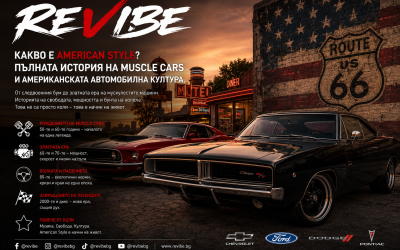 Какво е American Style? Пълната история на Muscle Cars и американската автомобилна култура